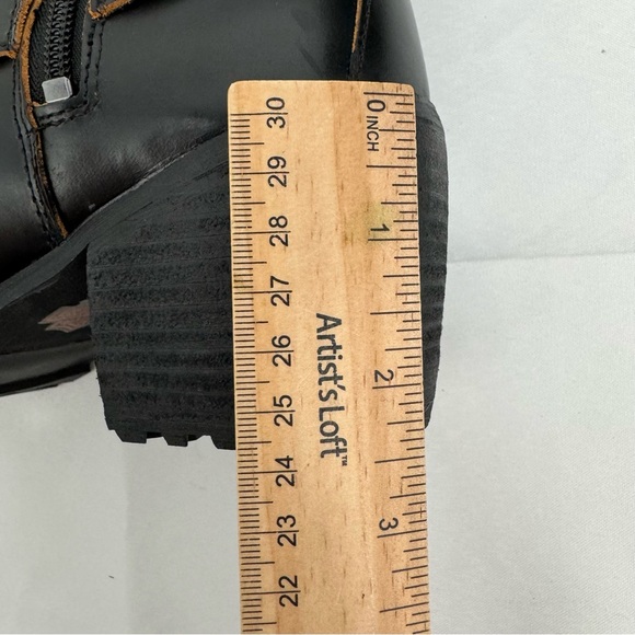 NWOB Harley-Davidson Lalanne Motorcycle Harness Boots Women’s US 7 Black D84686 - Picture 11 of 12